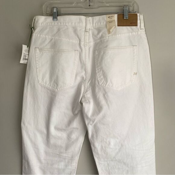 AE77 Premium Slouch Distressed Denim Jeans - Picture 6 of 8
